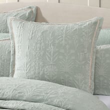 Florence Matelasse Cotton Jacquard European Pillow Sham